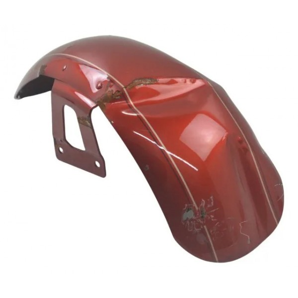 Paralama Dianteiro C/avaria Harley Xl 1200 Cb 14-16 Original Vermelho