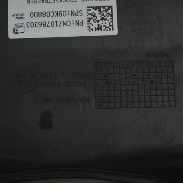 Acabamento Inf Suporte Alforge Bmw R 1300 Gs Triple Black Preto