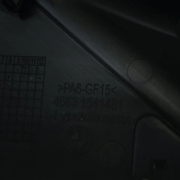 Carenagem Duto Ar Esq Bmw R 1300 Gs Triple Black 24-26 Origi