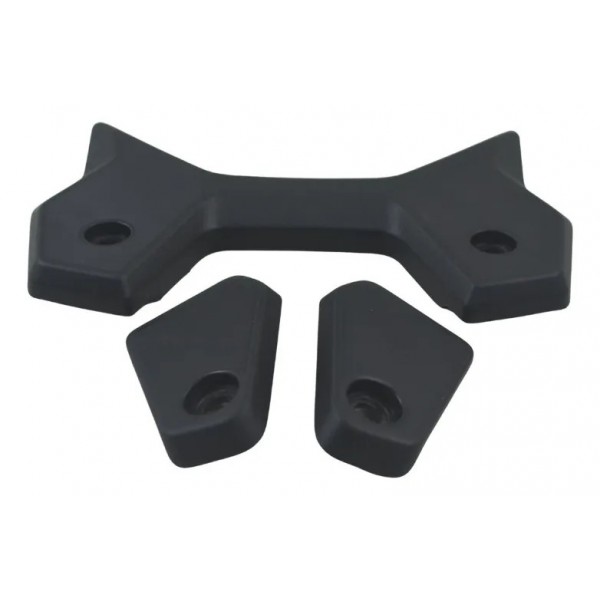 Jogo Acabamento Bagageiro Bmw R 1300 Gs Triple Black 24-26 Preto