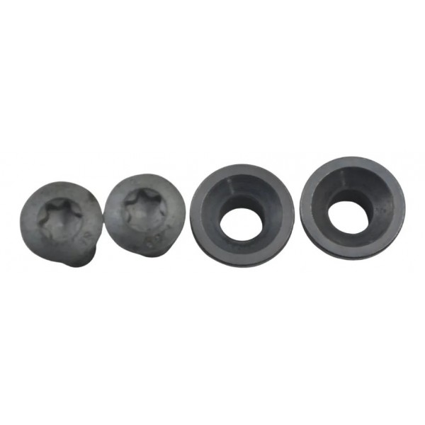 Par Parafuso Cavalete Bmw R 1300 Gs Triple Black 24-26 Origi