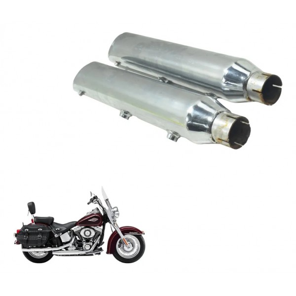Par Ponteira Esportiva Harley Softail Heritage Classic 11-15