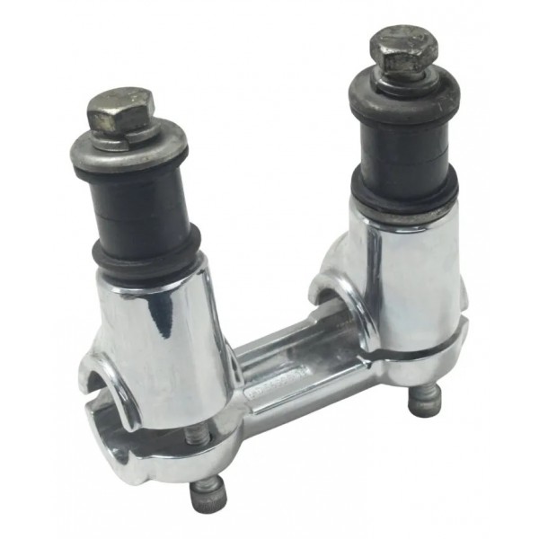 Riser Guidão Harley Softail Heritage Classic 11-15 Original Prateado