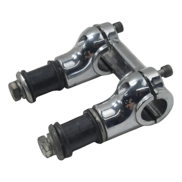 Riser Guidão Harley Softail Heritage Classic 11-15 Original Prateado