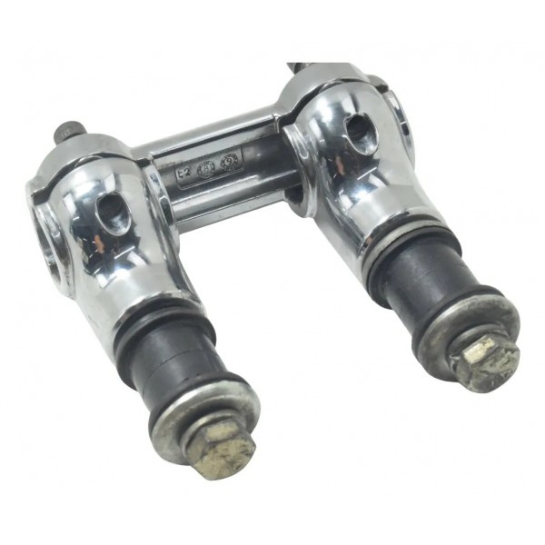 Riser Guidão Harley Softail Heritage Classic 11-15 Original Prateado