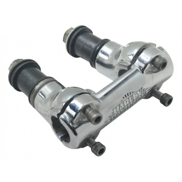 Riser Guidão Harley Softail Heritage Classic 11-15 Original Prateado