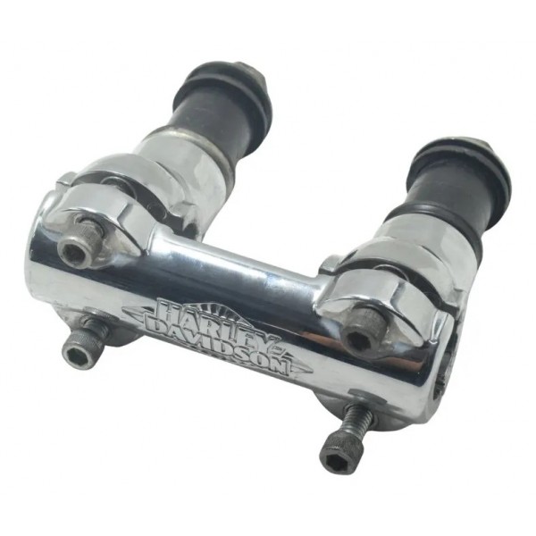 Riser Guidão Harley Softail Heritage Classic 11-15 Original Prateado