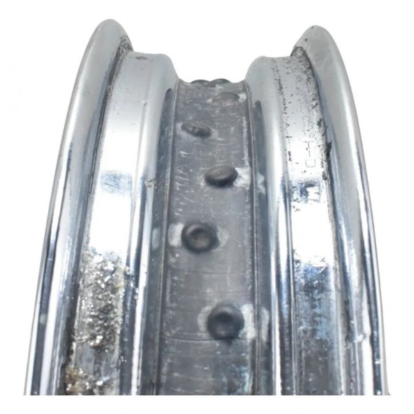 Roda Traseira Harley Softail Heritage Classic 11-15 Original Prateado