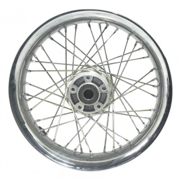 Roda Traseira Harley Softail Heritage Classic 11-15 Original Prateado