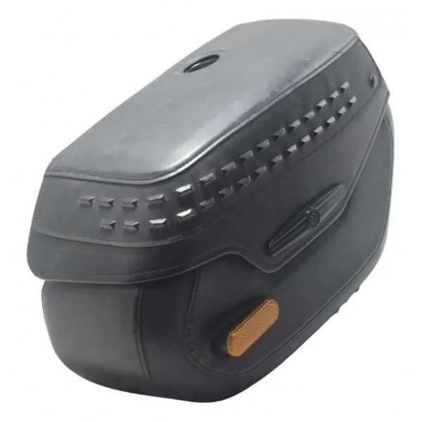 Alforge Direito C/ Detalh Harley Softail Heritage 18-24 Orig Preto