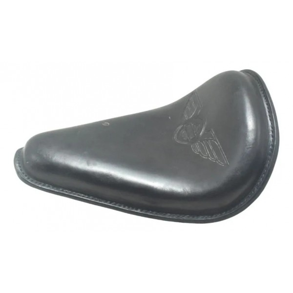 Banco Customização C/ Detalhes Harley Softail 12-17 Preto