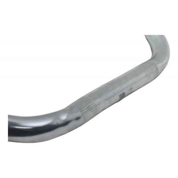 Guidão Empenado Royal Enfield Meteor 350 22-25 Original Prateado