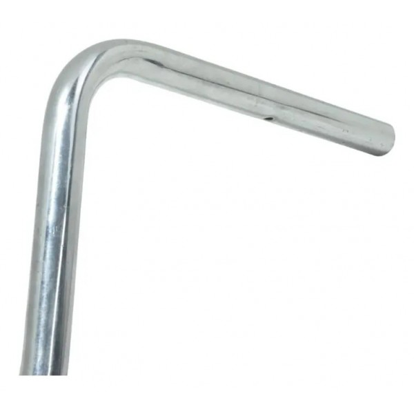 Guidão Custom V-blade C/ Detalhes Yamaha Virago 250 95-05 Prateado