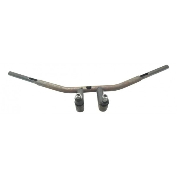 Guidão T-bar Customização Harley Dyna Low Rider 14-16 Cinza