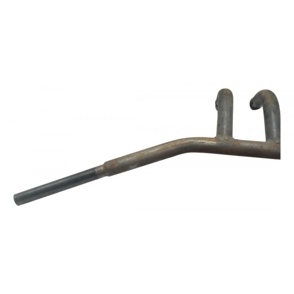 Guidão T-bar Customização Harley Dyna Low Rider 14-16 Cinza