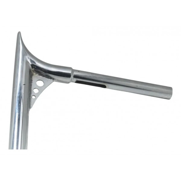 Guidão El Diablo Harley Touring Electra Glide 08-23 Prateado