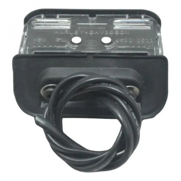 Luz Placa S/ Plug Harley Softail Breakout M8 Fat Boy 18-24 Ambos Lados