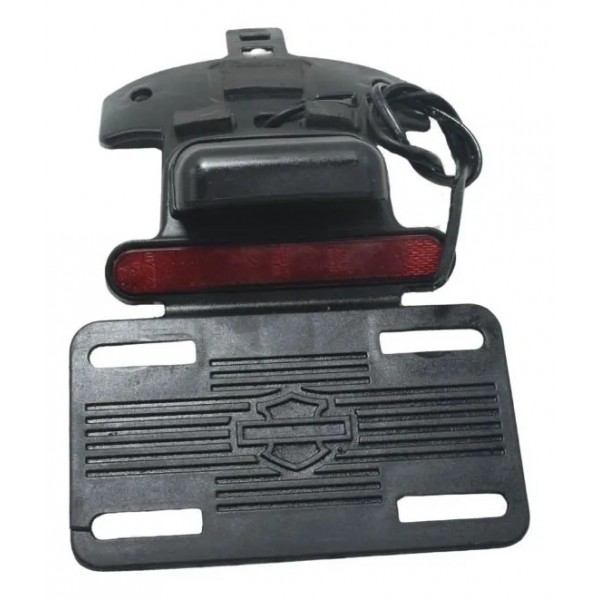 Suporte Placa S/ Plug Harley Softail Street Bob 18-21 Origi