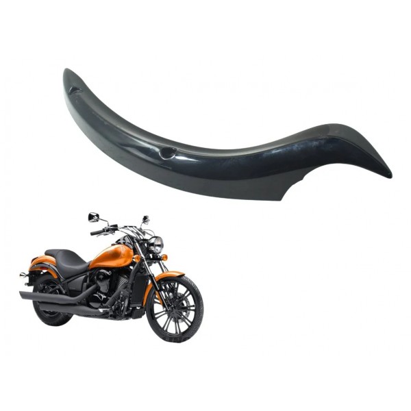 Acabamento Paralama Tras Esq Det Kawasaki Vulcan Custom 900 Preto