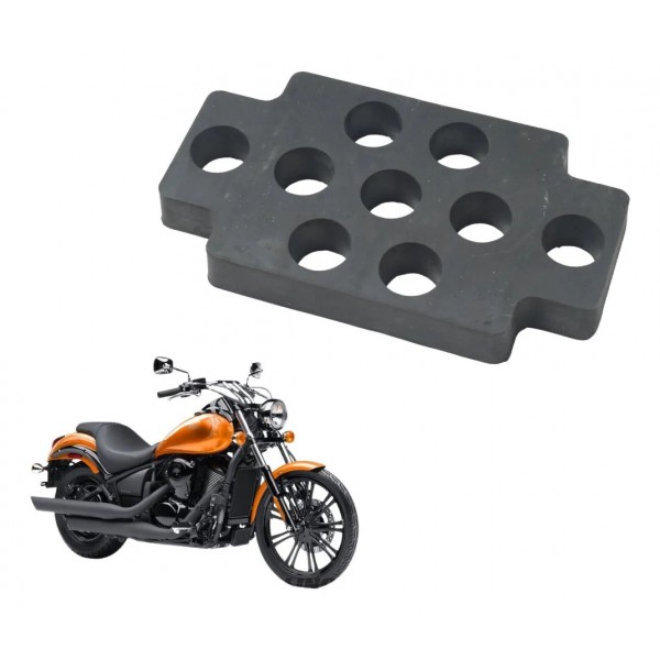 Borracha Acabamento Bateria Kawasaki Vulcan Custom 900 09-15