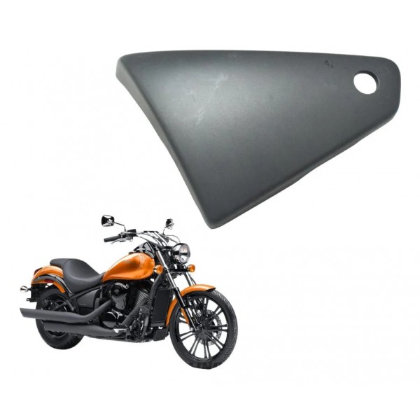 Carenagem Lateral Esquerda Kawasaki Vulcan Custom 900 09-15 Preto