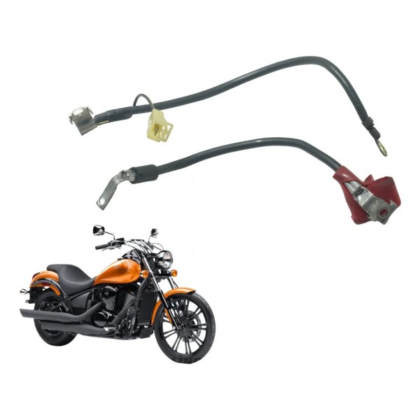 Cabo +/- Bateria Kawasaki Vulcan Custom 900 09-15 Original