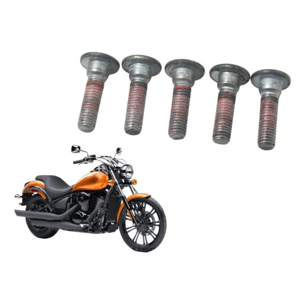 Kit Parafuso Disco Freio Kawasaki Vulcan Custom 900 09-15