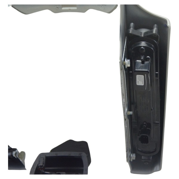 Lanterna C/pisca Led Suporte Placa Harley Street Glide Cvo Esquerdo Laranja