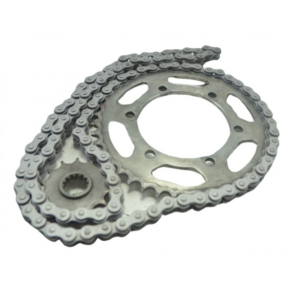 Kit Relação Kawasaki Z 300 13-17 Original Prateado