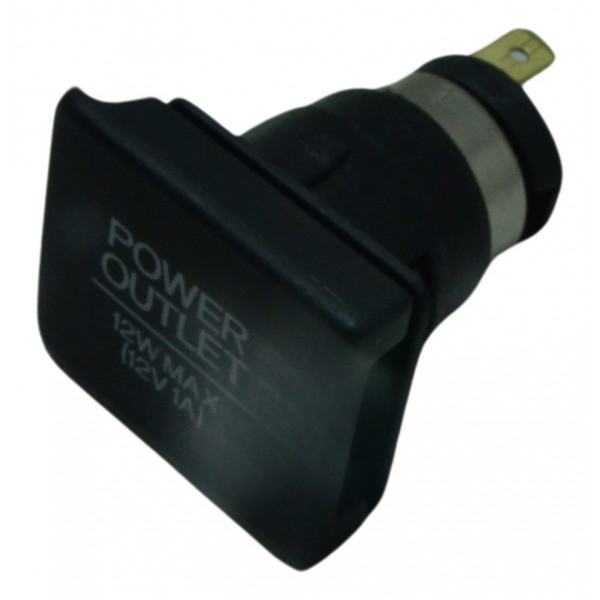 Tomada 12v Honda Adv 150 20-24 Original Preto