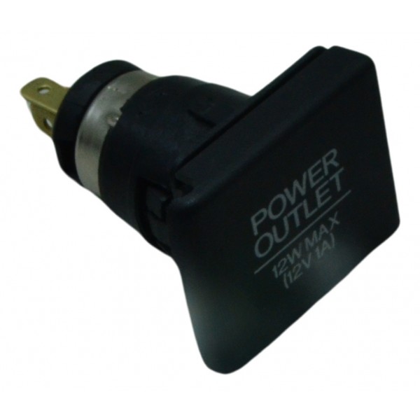 Tomada 12v Honda Adv 150 20-24 Original Preto