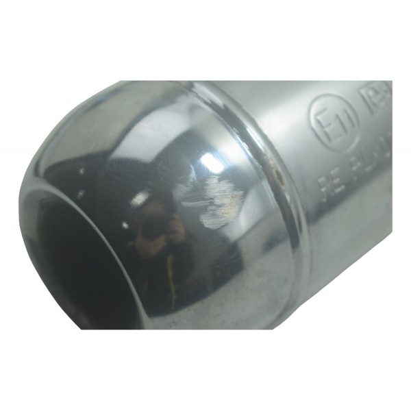 Ponteira Escape Royal Enfield Meteor 350 21-24 Original Prateado