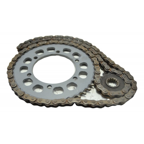 Kit Relação Kawasaki Ninja 250 R 08-12 Prateado