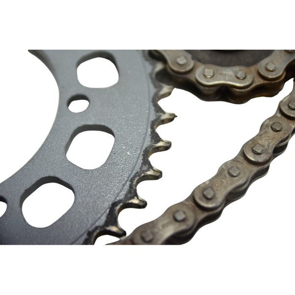 Kit Relação Kawasaki Ninja 250 R 08-12 Prateado