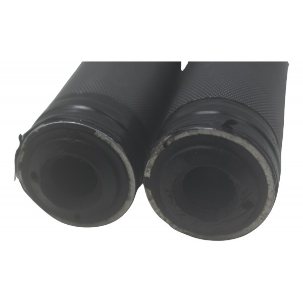 Par Manoplas Harley Dyna Super Glide Fxd 09-11 Original Preto