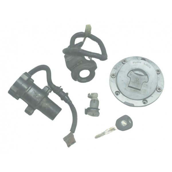 Kit Chave S/ Modulo Honda Xl 700v Transalp 11-14 Original Cinza