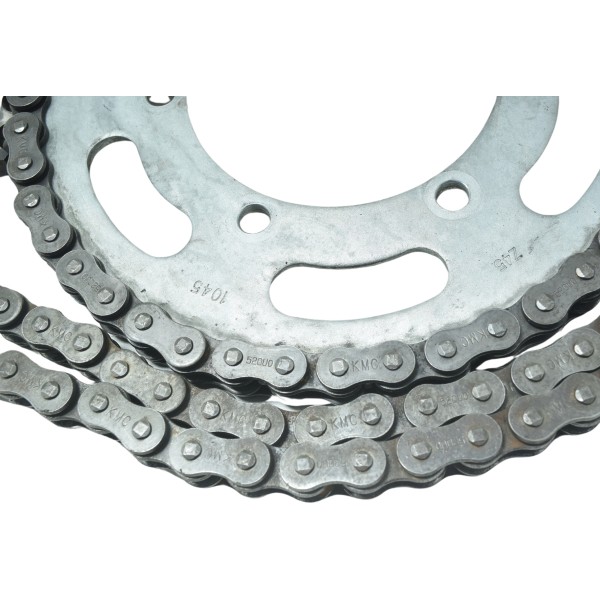 Kit Relação Kawasaki Ninja 300 13-18 Original Prateado