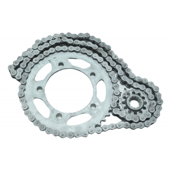 Kit Relação Honda Cb 600f Hornet 08-11 Original Prateado