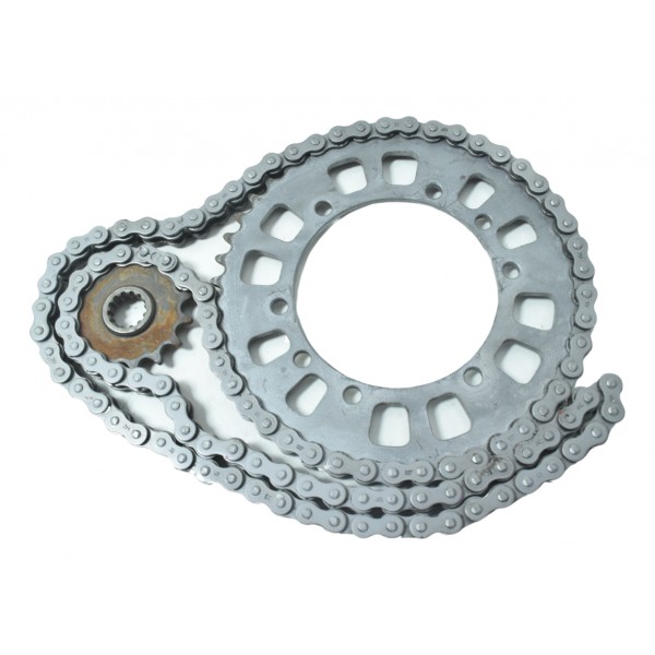 Kit Relação Yamaha Xt 660 R 05-08 Original Cinza