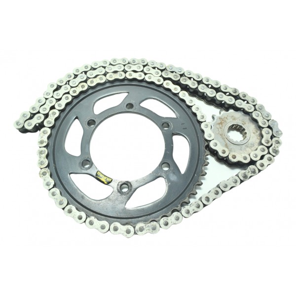 Kit Relação Durag Yamaha Yzf R1 09-15 Prateado