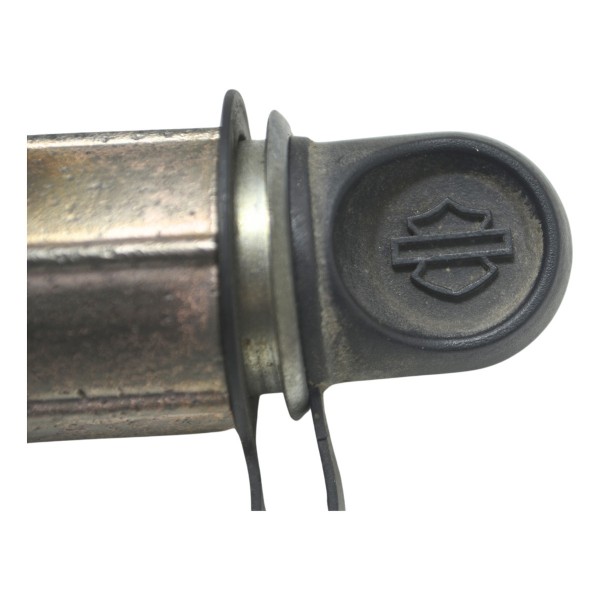 Tomada 12v Harley Touring Electra Glide 14-17 Original Cinza