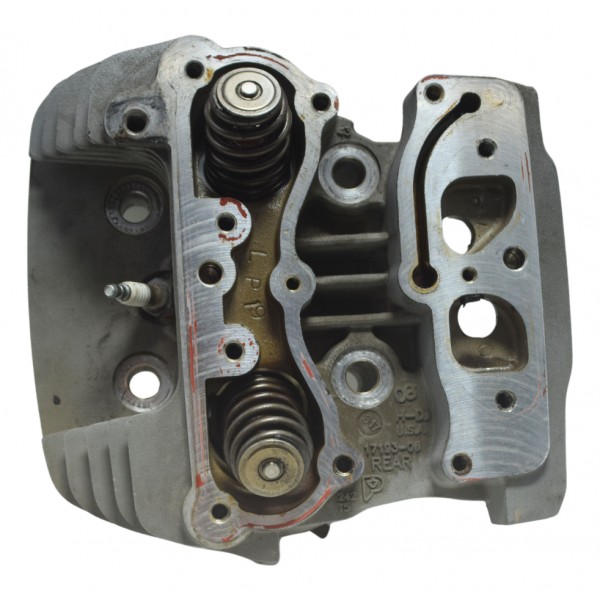 Cabeçote Traseiro Harley Dyna Super Glide Fxdc 08-11 Orig