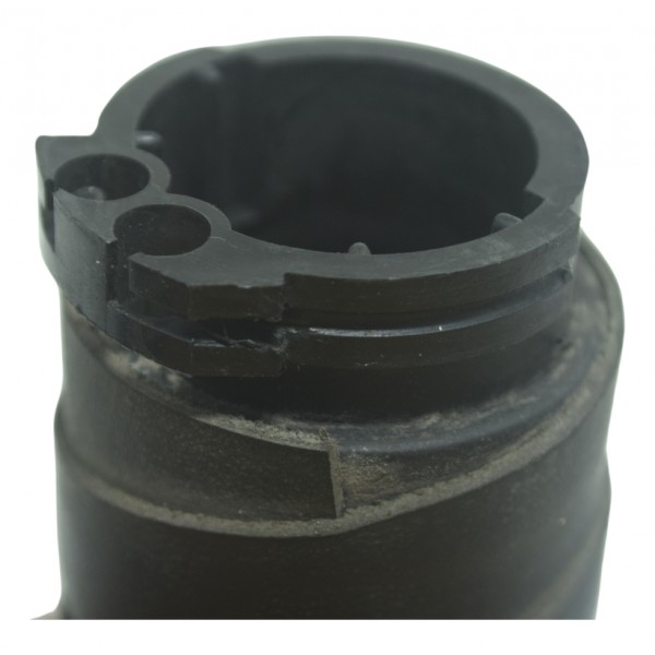 Manopla Dir C/ Avari Harley Dyna Super Glide Fxdc 08-11 Orig Preto