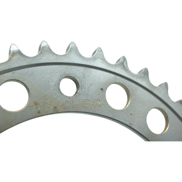 Coroa E Pinhão Bmw F 800 Gs 13-16 Original Cinza