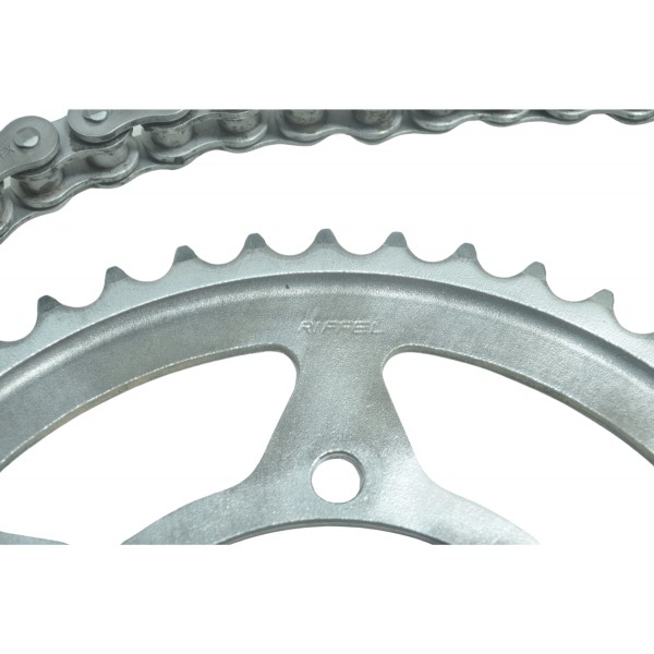 Kit Relação Riffel Triumph Tiger 800 13-14 Prateado