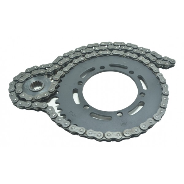 Kit Relação Gold Kawasaki Ninja 300 13-18 Prateado