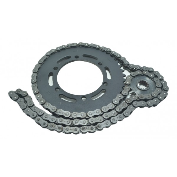 Kit Relação Gold Kawasaki Ninja 300 13-18 Prateado