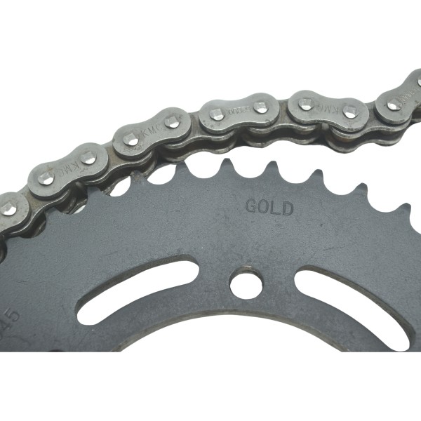 Kit Relação Gold Kawasaki Ninja 300 13-18 Prateado