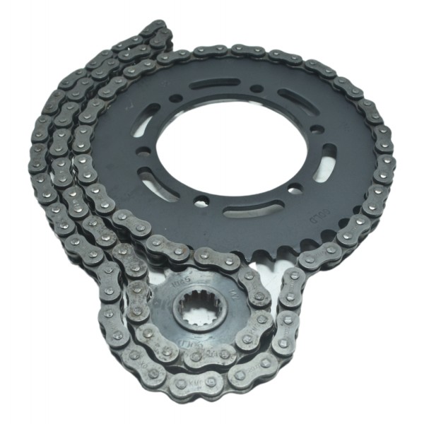 Kit Relação Gold Kawasaki Ninja 300 13-18 Prateado