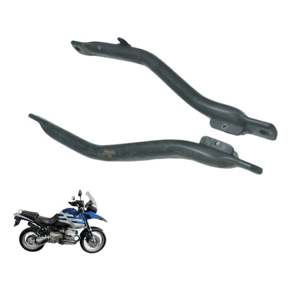 Par Suporte Motor Bmw R1150 R 1150 Gs 00-03 Original Preto